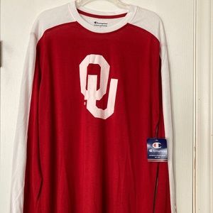 Champion Oklahoma University tee shirt